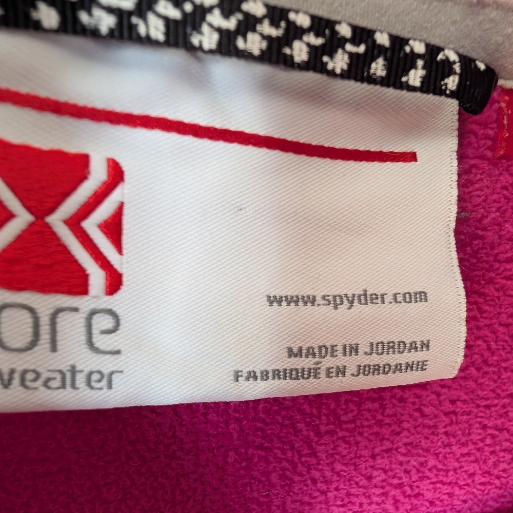 Pink / Raspberry Spyder Core Jacket - Picture 4 of 4